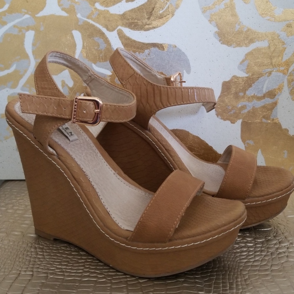 Wedge sandals by Kayleen Los Angeles